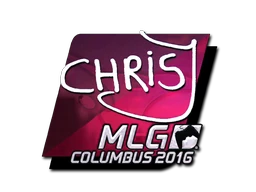 Sticker | chrisJ (Foil) | MLG Columbus 2016