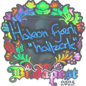 Sticker | hallzerk (Holo) | Budapest 2025