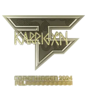 Sticker | karrigan (Gold) | Copenhagen 2024