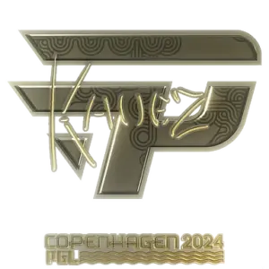 Sticker | kauez (Gold) | Copenhagen 2024