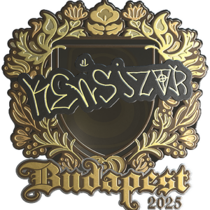 Sticker | kensizor (Gold) | Budapest 2025