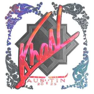 Sticker | khaN (Holo) | Austin 2025