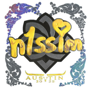 Sticker | n1ssim (Holo) | Austin 2025
