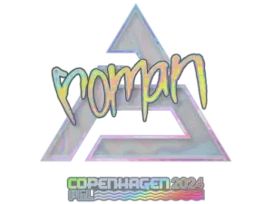 Sticker | roman (Holo) | Copenhagen 2024