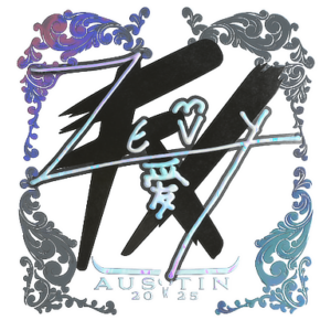 Sticker | zevy (Holo) | Austin 2025