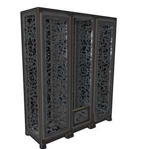 Wrought Iron Locker