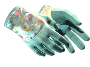 ★ Driver Gloves | Brocade Flowers (Well-Worn)