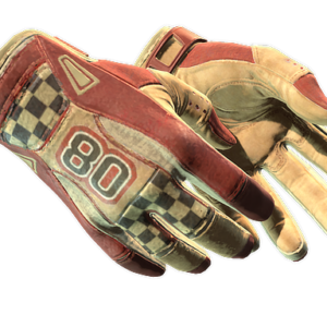 ★ Sport Gloves | Red Racer (Well-Worn)