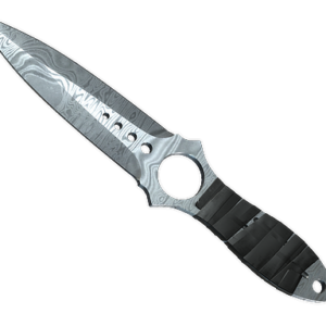 ★ StatTrak™ Skeleton Knife | Damascus Steel (Well-Worn)