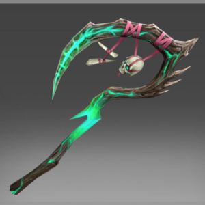 Autographed Scythe of the Master Necromancer