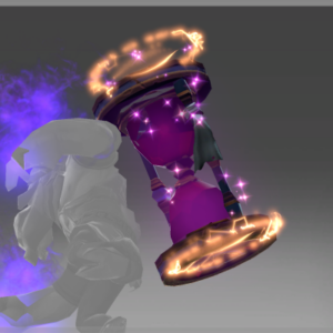 Inscribed Keeper of Oloxicam's Glass Hourglass