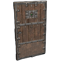 Ornate Wooden Door