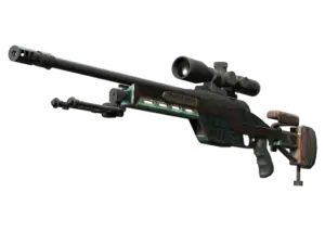 Souvenir SSG 08 | Azure Glyph (Field-Tested)
