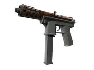 Souvenir Tec-9 | Red Quartz (Well-Worn)