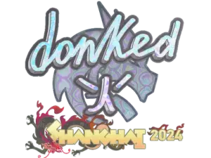 Sticker | donk (Holo) | Shanghai 2024