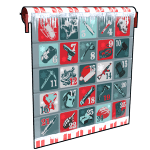 Advent Calendar Garage Door