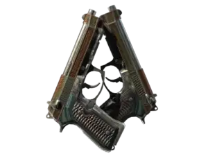 Dual Berettas | Tread (Battle-Scarred)