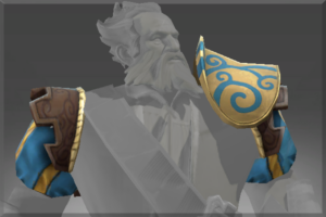 Frozen Claddish Voyager’s Elegant Pauldron
