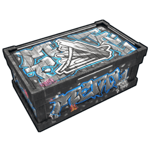 Graffiti Metal Storage