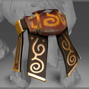 Inscribed Golden Reel Guardian Belt