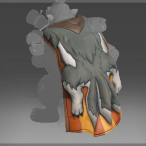 Inscribed Pelt of The Howling Wolf