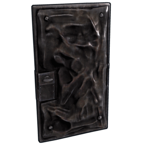 Melted Blast Door