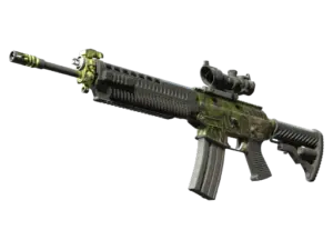 SG 553 | Lush Ruins (Battle-Scarred)