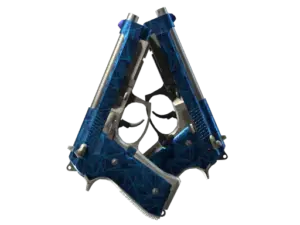 Souvenir Dual Berettas | Cobalt Quartz (Factory New)