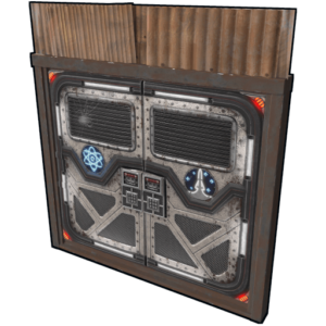Space Base Sheet Metal Double Door
