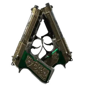 StatTrak™ Dual Berettas | Royal Consorts (Field-Tested)