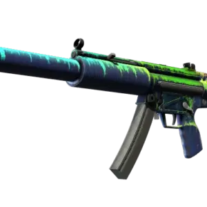 StatTrak™ MP5-SD | Phosphor (Well-Worn)