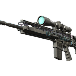 StatTrak™ SCAR-20 | Caged (Minimal Wear)
