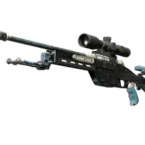 StatTrak™ SSG 08 | Ghost Crusader (Battle-Scarred)