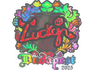 Sticker | Lucky (Holo) | Budapest 2025