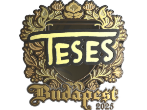 Sticker | TeSeS (Gold) | Budapest 2025