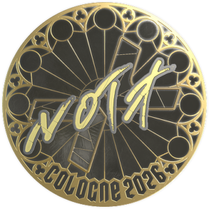 Sticker | nota (Gold) | Cologne 2026