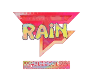 Sticker | rain (Holo) | Copenhagen 2024