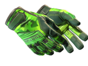 ★ Specialist Gloves | Lime Polycam (Factory New)