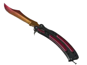 ★ StatTrak™ Butterfly Knife | Fade (Minimal Wear)
