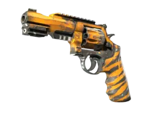 StatTrak™ R8 Revolver | Skull Crusher (Well-Worn)