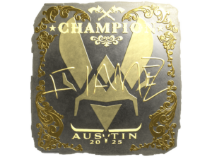 Sticker | FlameZ (Gold, Champion) | Austin 2025