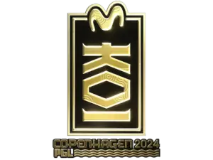 Sticker | KOI (Gold) | Copenhagen 2024