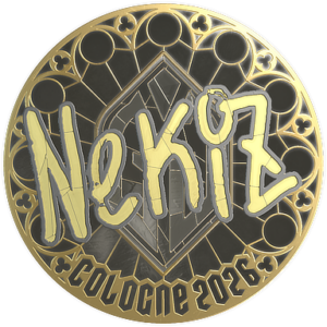Sticker | NEKiZ (Gold) | Cologne 2026