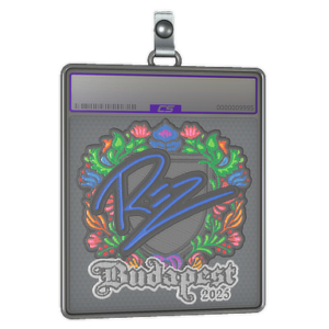 Sticker Slab | REZ (Embroidered) | Budapest 2025