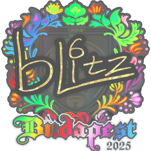 Sticker | bLitz (Holo) | Budapest 2025
