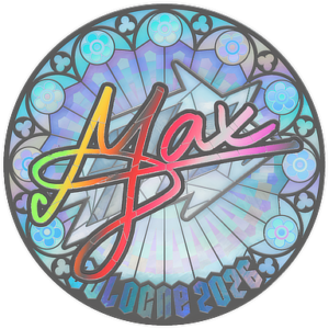 Sticker | max (Holo) | Cologne 2026
