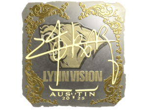 Sticker | z4KR (Gold) | Austin 2025