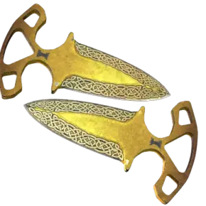 ★ StatTrak™ Shadow Daggers | Lore (Battle-Scarred)